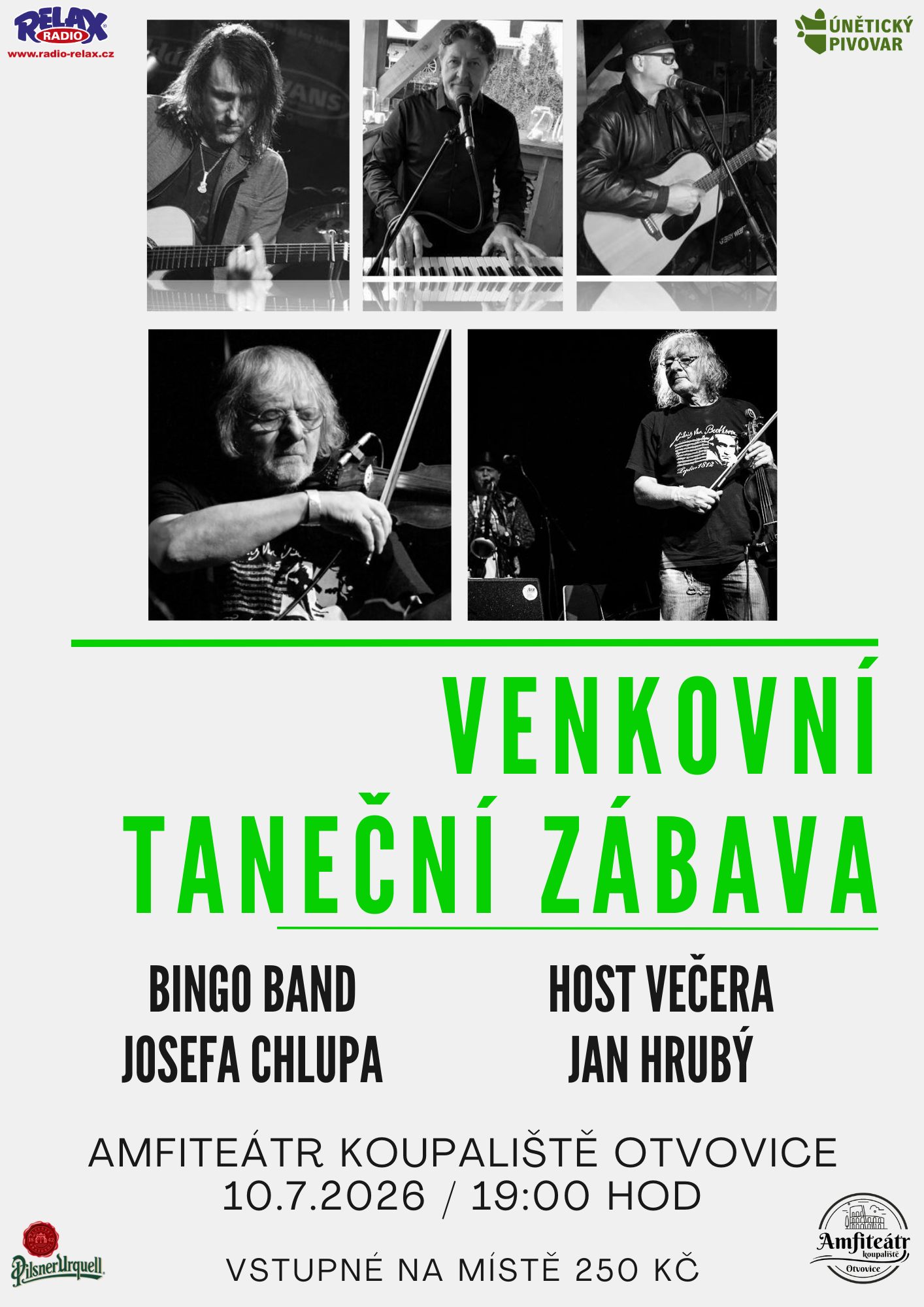 VENKOVNÍ TANEČNÍ ZÁBAVA